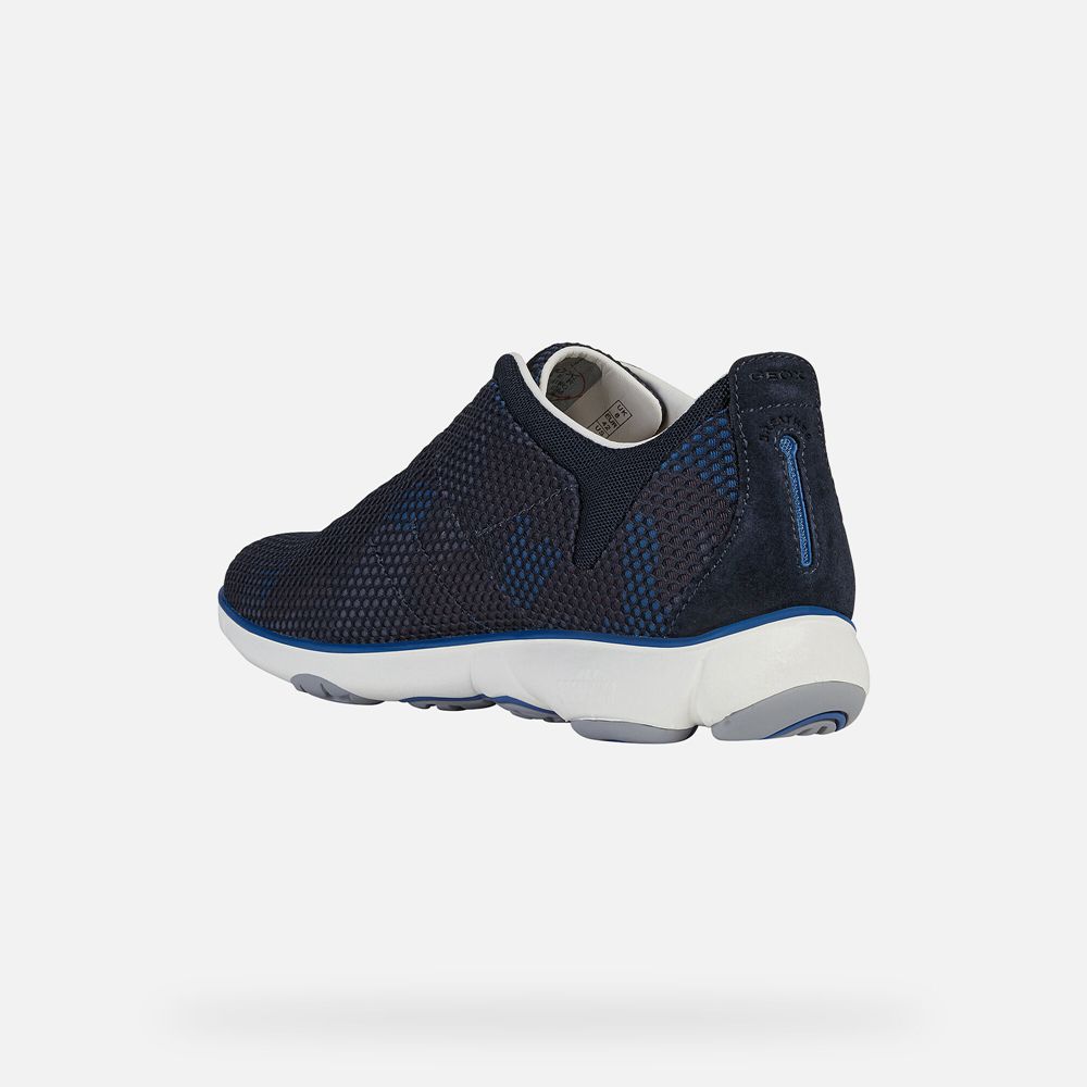 Geox Erkek Spor Ayakkabı Lacivert - Nebula - CXO-760832